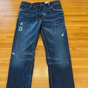 Diesel Mens Jeans W34/L32 Dark Blue